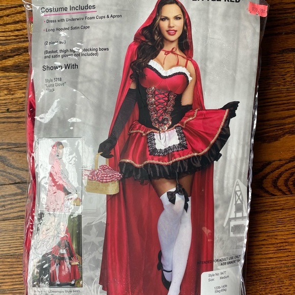 Red riding hood Halloween costume - Picture 1 of 3